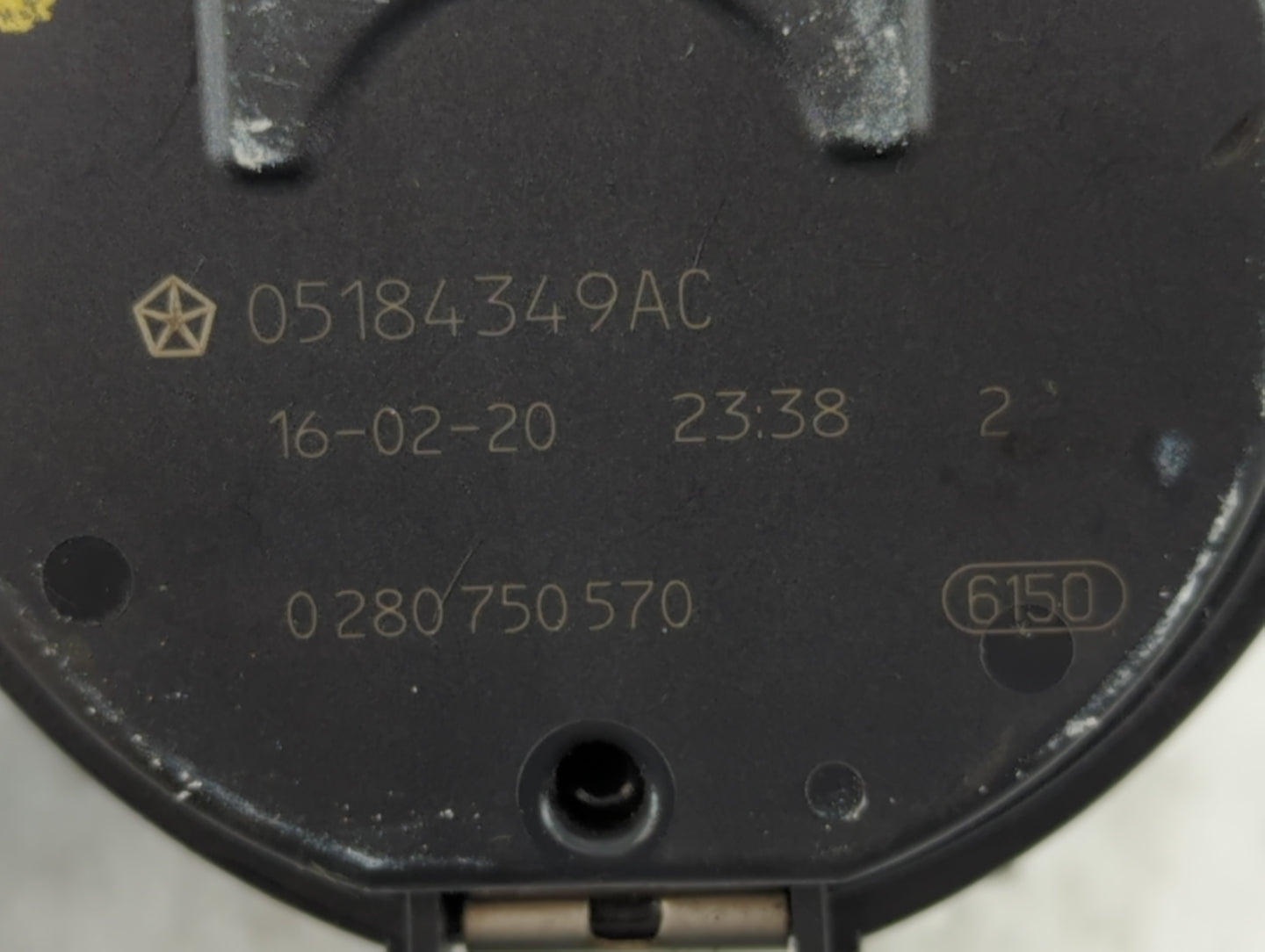 2011-2022 Dodge Charger Throttle Body P/N:0 280 750 570 05184349AC Fits OEM Used Auto Parts - Oemusedautoparts1.com