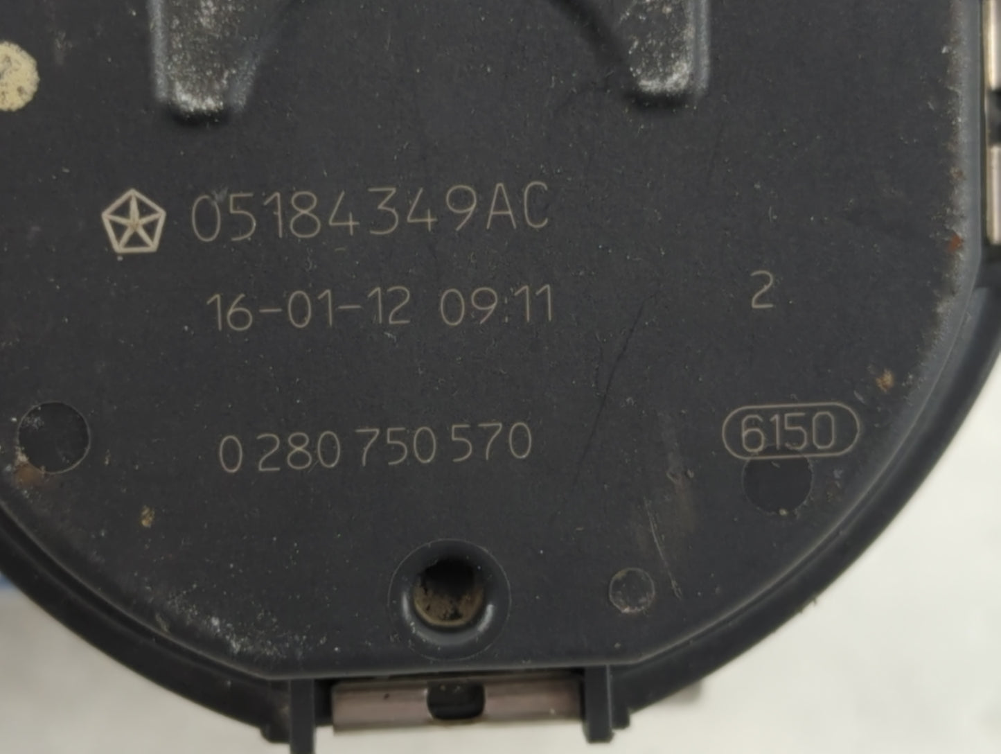 2011-2022 Dodge Charger Throttle Body P/N:05184349AC 0 280 750 570 Fits OEM Used Auto Parts - Oemusedautoparts1.com