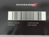 2016 Dodge Charger Owners Manual Book Guide P/N:16D481-926-AA OEM Used Auto Parts - Oemusedautoparts1.com