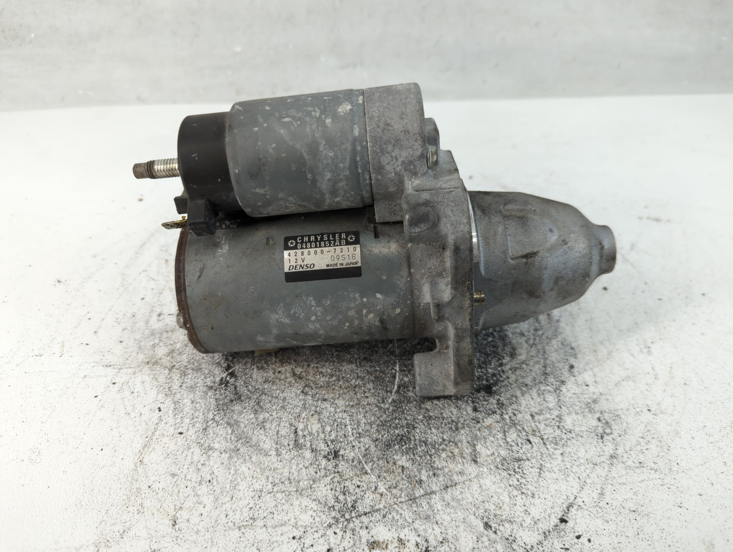 2011-2016 Dodge Charger Car Starter Motor Solenoid OEM P/N:428000-7210 Fits Fits 2011 2012 2013 2014 2015 2016 OEM Used Auto