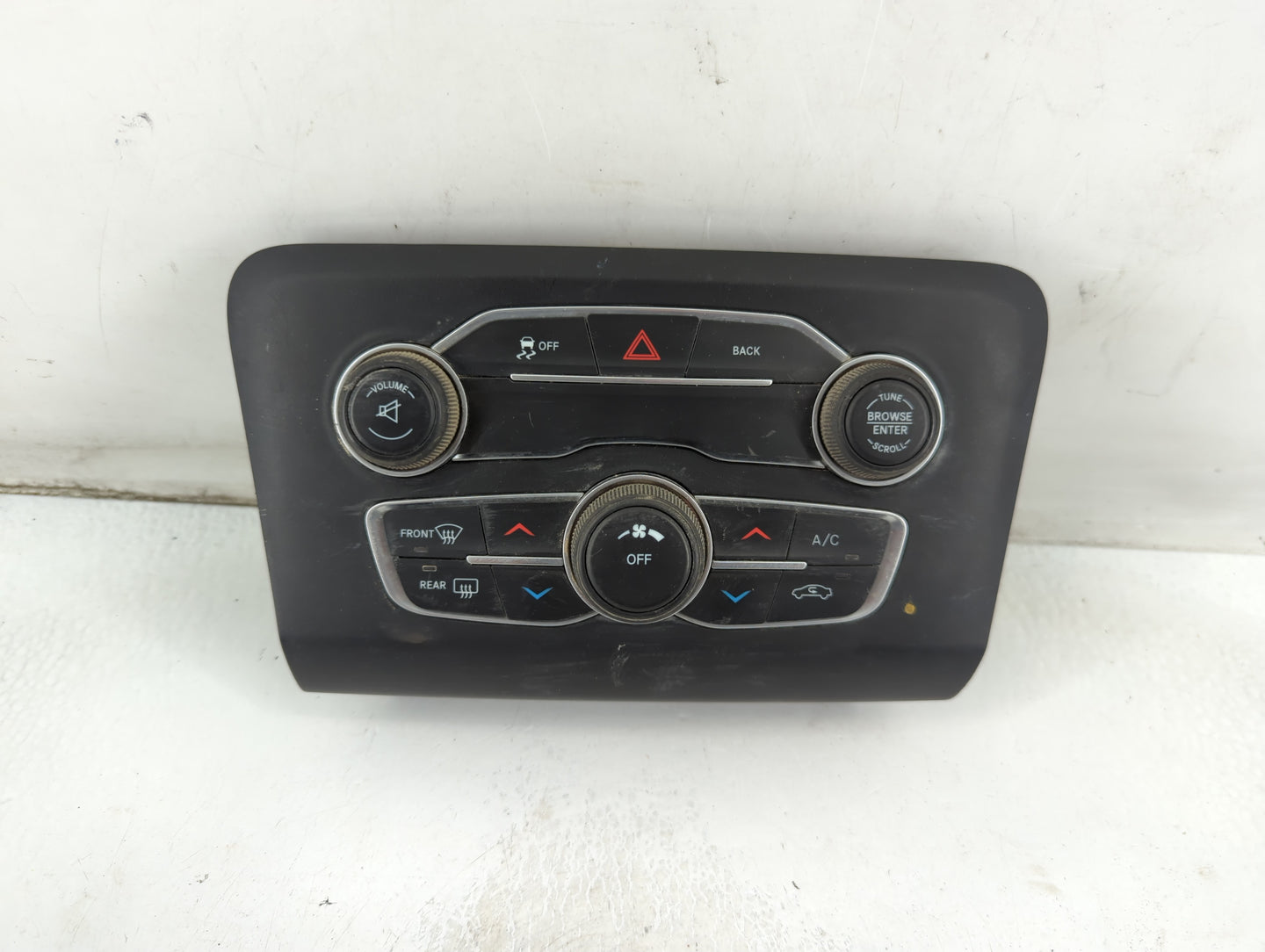 2016 Dodge Charger Climate Control Module Temperature AC/Heater Replacement Fits OEM Used Auto Parts - Oemusedautoparts1.com