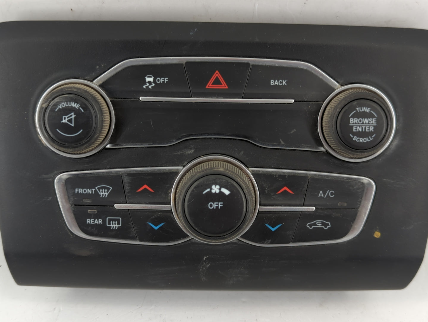 2016 Dodge Charger Climate Control Module Temperature AC/Heater Replacement Fits OEM Used Auto Parts - Oemusedautoparts1.com