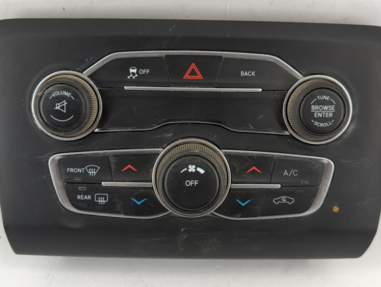2016 Dodge Charger Climate Control Module Temperature AC/Heater Replacement Fits OEM Used Auto Parts - Oemusedautoparts1.com