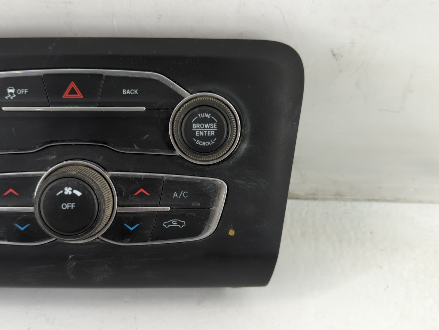2016 Dodge Charger Climate Control Module Temperature AC/Heater Replacement Fits OEM Used Auto Parts - Oemusedautoparts1.com