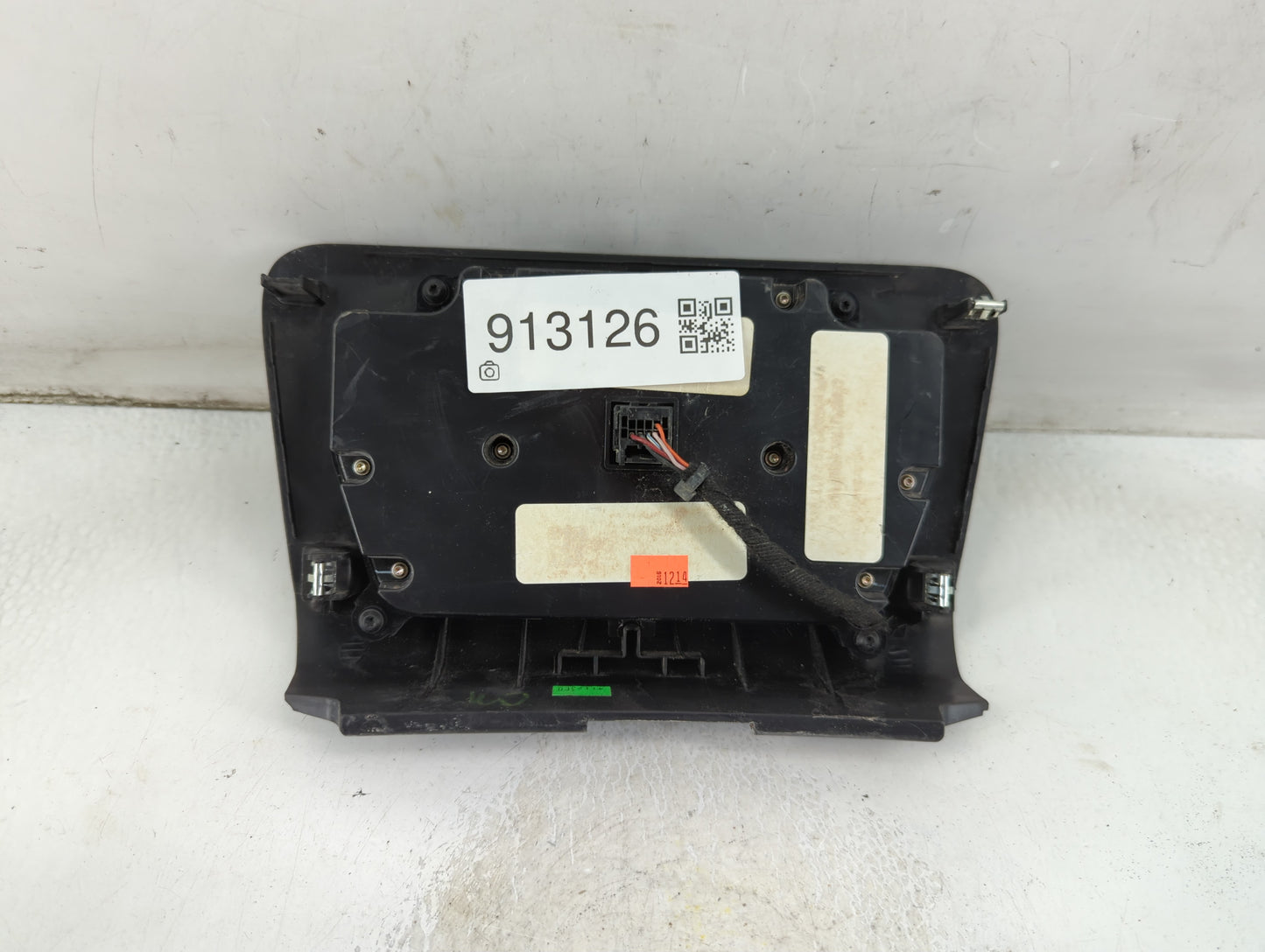 2016 Dodge Charger Climate Control Module Temperature AC/Heater Replacement Fits OEM Used Auto Parts - Oemusedautoparts1.com
