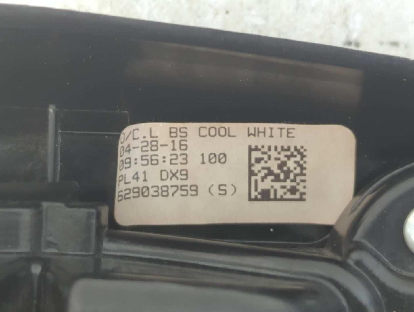 2016 Dodge Charger Overhead Roof Console 918836 - Oemusedautoparts1.com