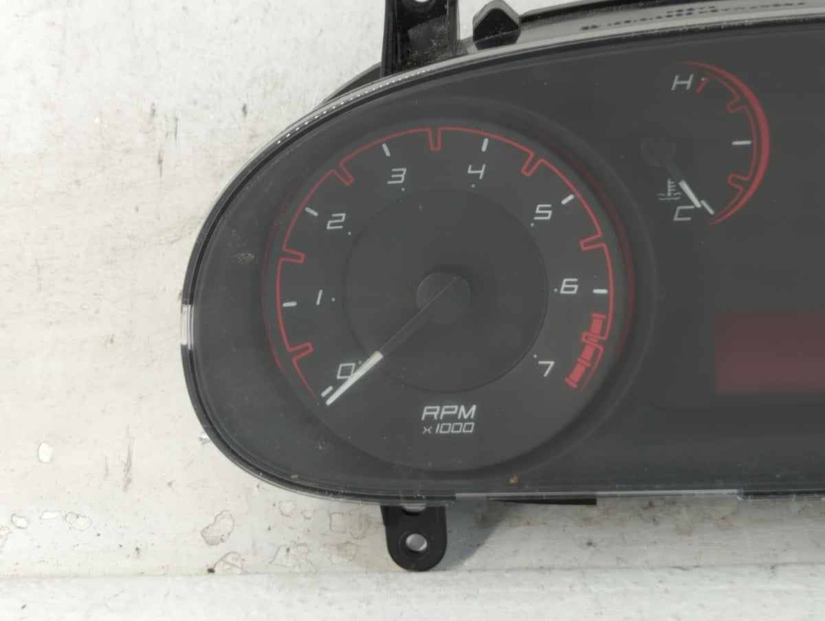 2016 Dodge Dart Instrument Cluster Speedometer Gauges Miles:109K Fits OEM Used Auto Parts - Oemusedautoparts1.com
