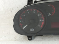 2016 Dodge Dart Instrument Cluster Speedometer Gauges Miles:109K Fits OEM Used Auto Parts - Oemusedautoparts1.com