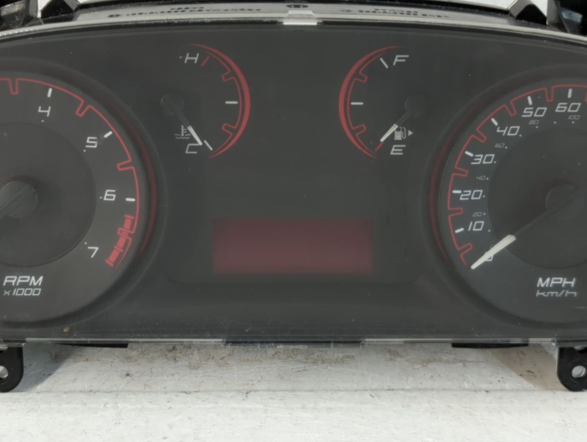 2016 Dodge Dart Instrument Cluster Speedometer Gauges Miles:109K Fits OEM Used Auto Parts - Oemusedautoparts1.com
