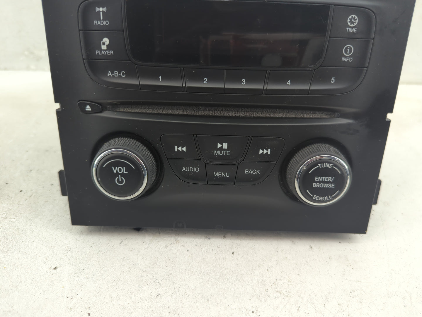 2015-2016 Dodge Dart Radio AM FM Cd Player Receiver Replacement Fits Fits 2015 2016 OEM Used Auto Parts - Oemusedautoparts1.