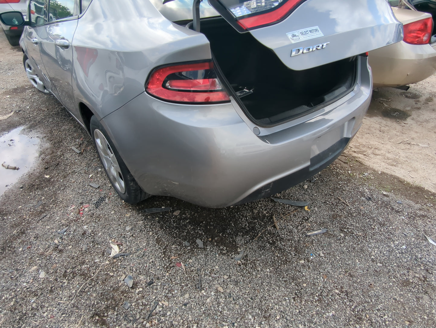 2013-2016 Dodge Dart Rear Bumper Assembly Oem - Oemusedautoparts1.com