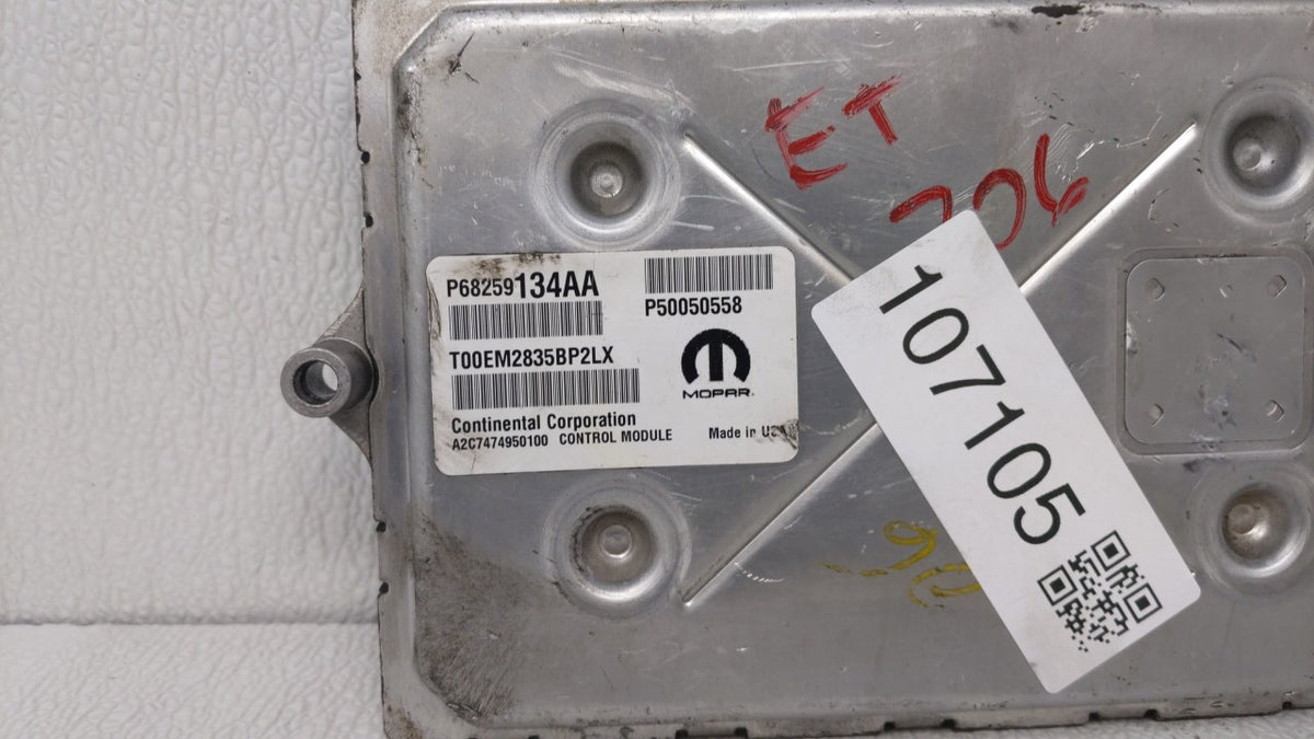 2015-2016 Dodge Dart PCM Engine Control Computer ECU ECM PCU OEM P/N:P68258528AA P05150955AC, P68259134AA Fits 2015 2016 OEM