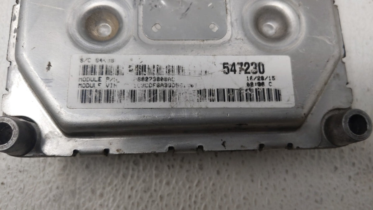 2015-2016 Dodge Dart PCM Engine Control Computer ECU ECM PCU OEM P/N:P68258528AA P05150955AC, P68259134AA Fits 2015 2016 OEM