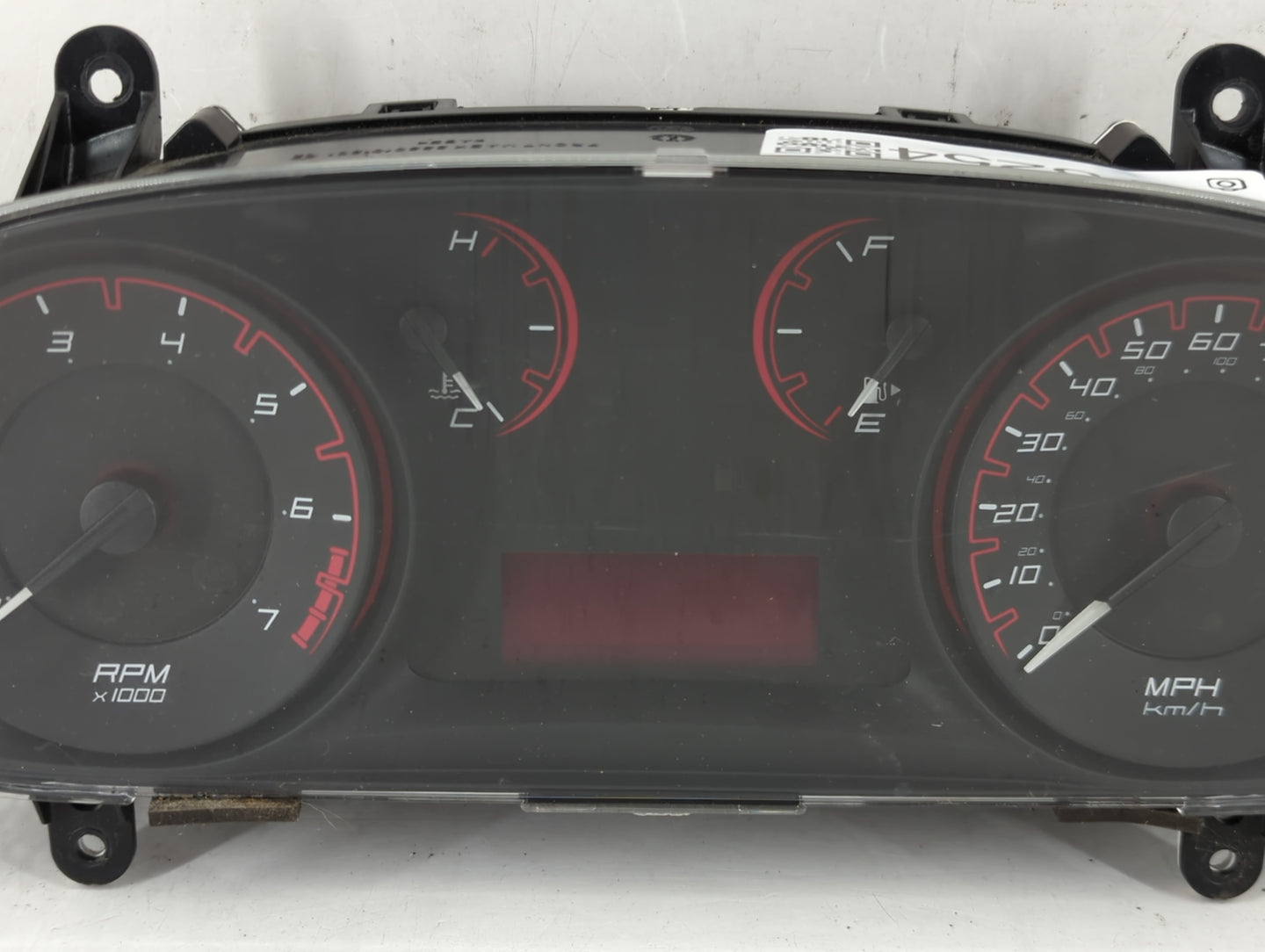 2016 Dodge Dart Instrument Cluster Speedometer Gauges P/N:68270648AB Fits OEM Used Auto Parts - Oemusedautoparts1.com