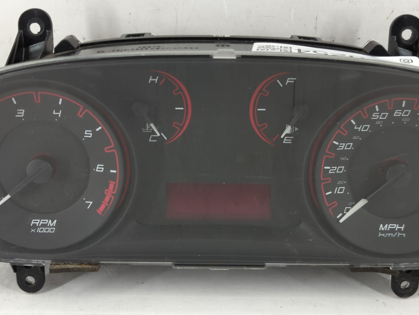 2016 Dodge Dart Instrument Cluster Speedometer Gauges P/N:68270648AB Fits OEM Used Auto Parts - Oemusedautoparts1.com