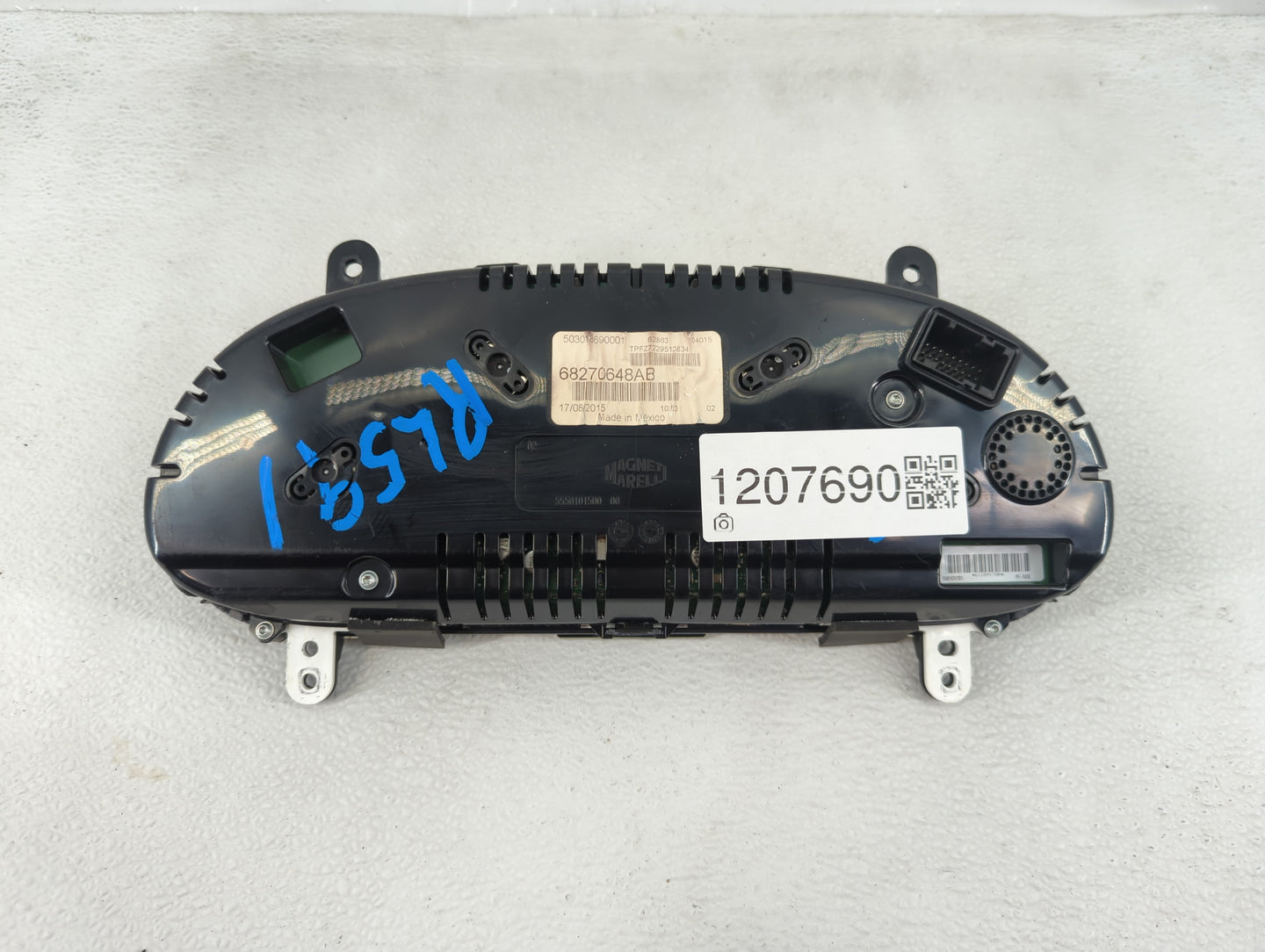 2016 Dodge Dart Instrument Cluster Speedometer Gauges P/N:68270648AB Fits OEM Used Auto Parts - Oemusedautoparts1.com