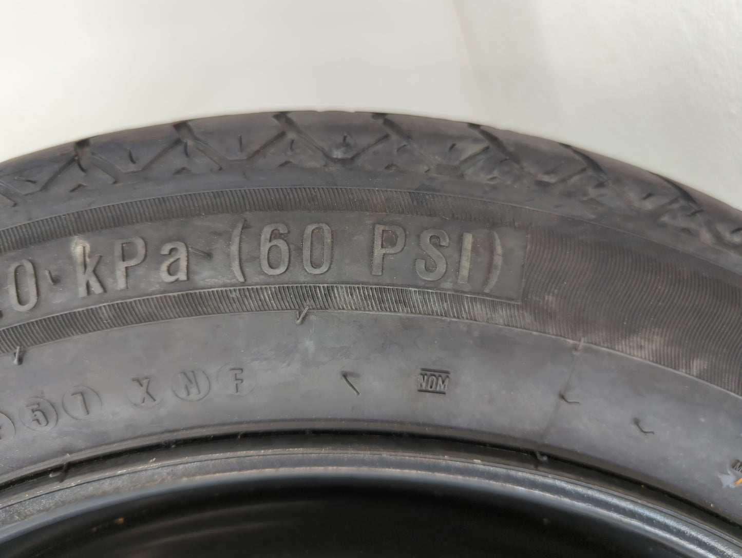 2013-2016 Dodge Dart Spare Donut Tire Wheel Rim Oem - Oemusedautoparts1.com