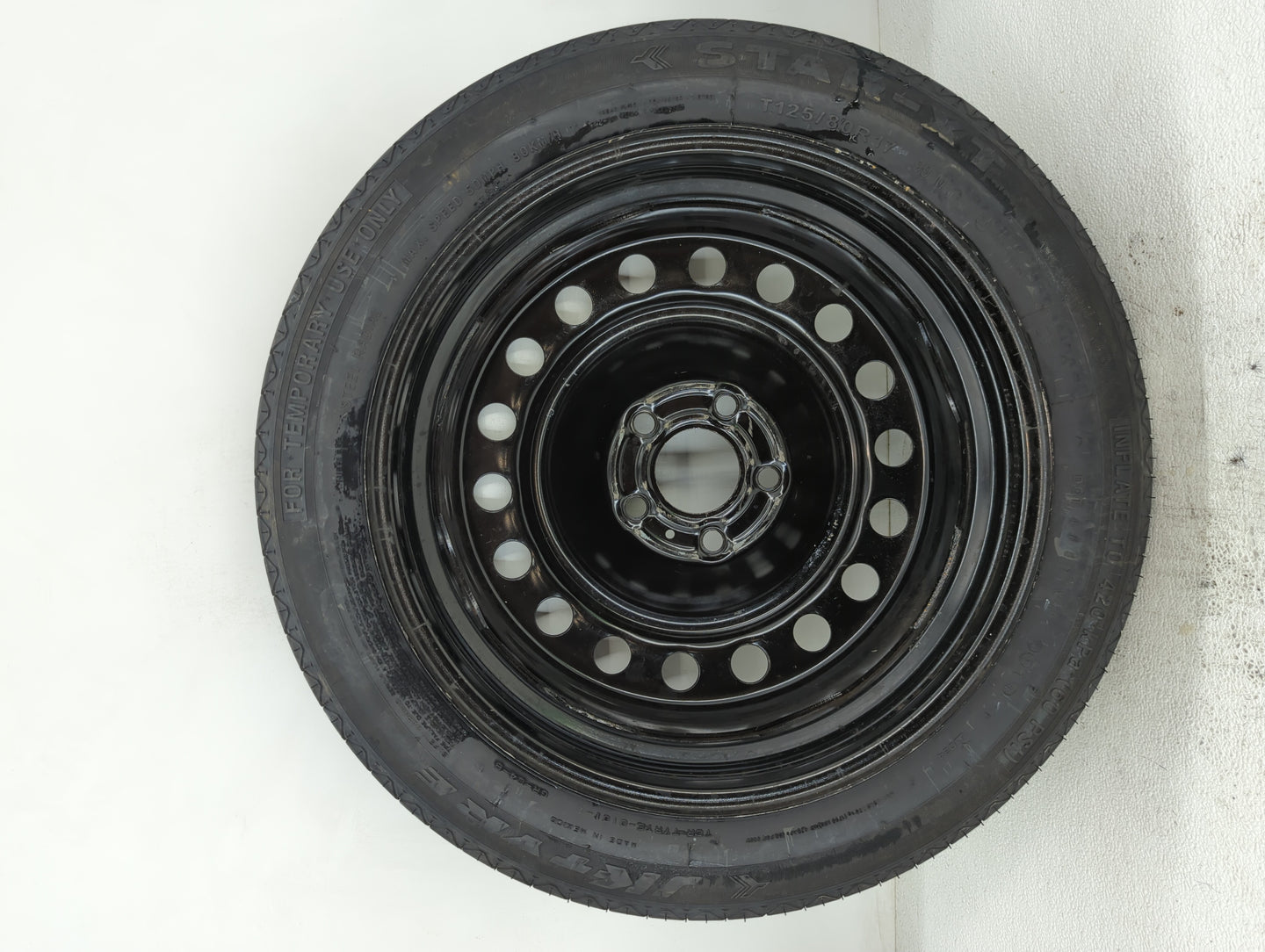 2013-2016 Dodge Dart Spare Donut Tire Wheel Rim Oem - Oemusedautoparts1.com