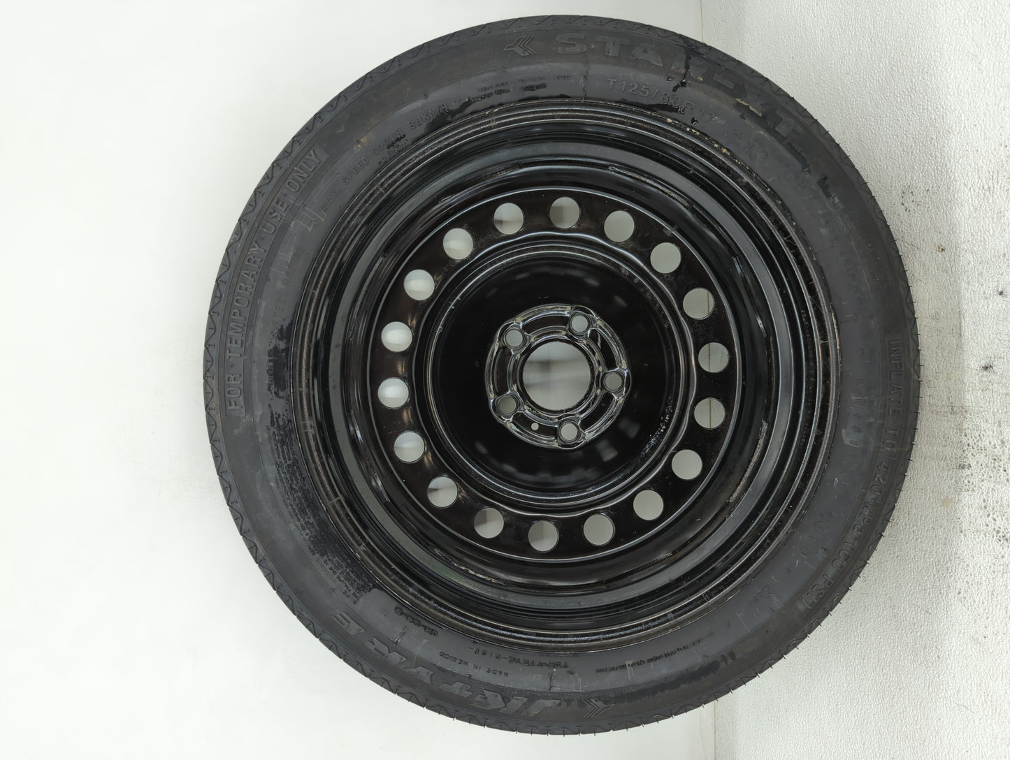 2013-2016 Dodge Dart Spare Donut Tire Wheel Rim Oem - Oemusedautoparts1.com