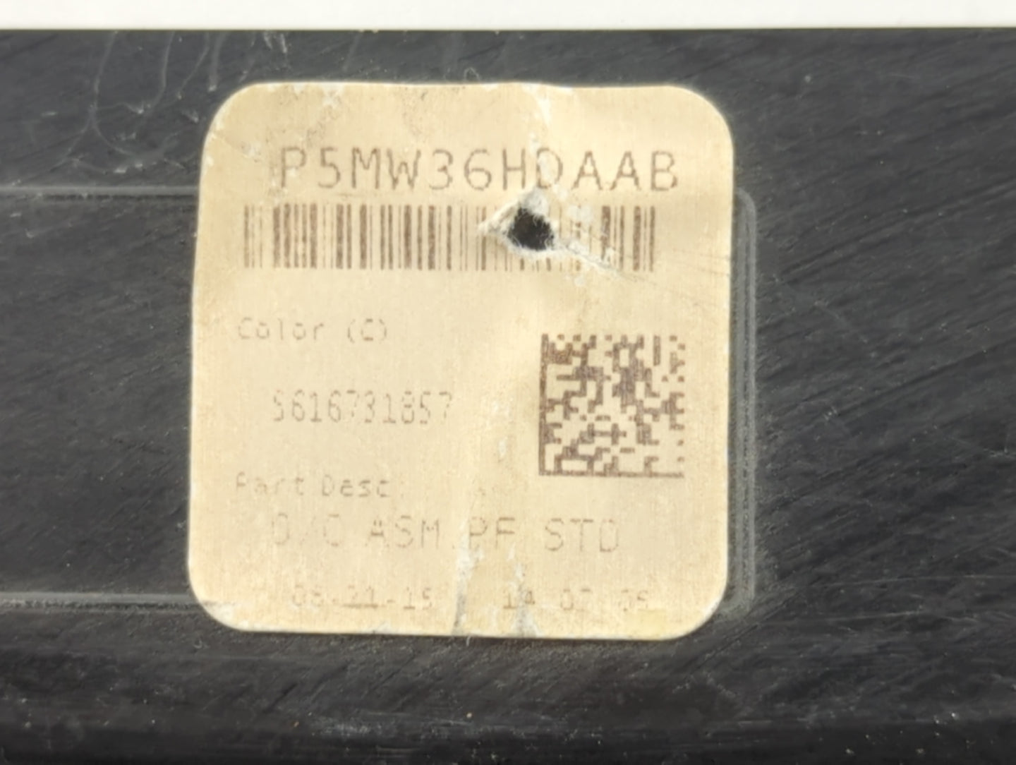 2016-2016 Dodge Dart Overhead Roof Console 1321675 - Oemusedautoparts1.com