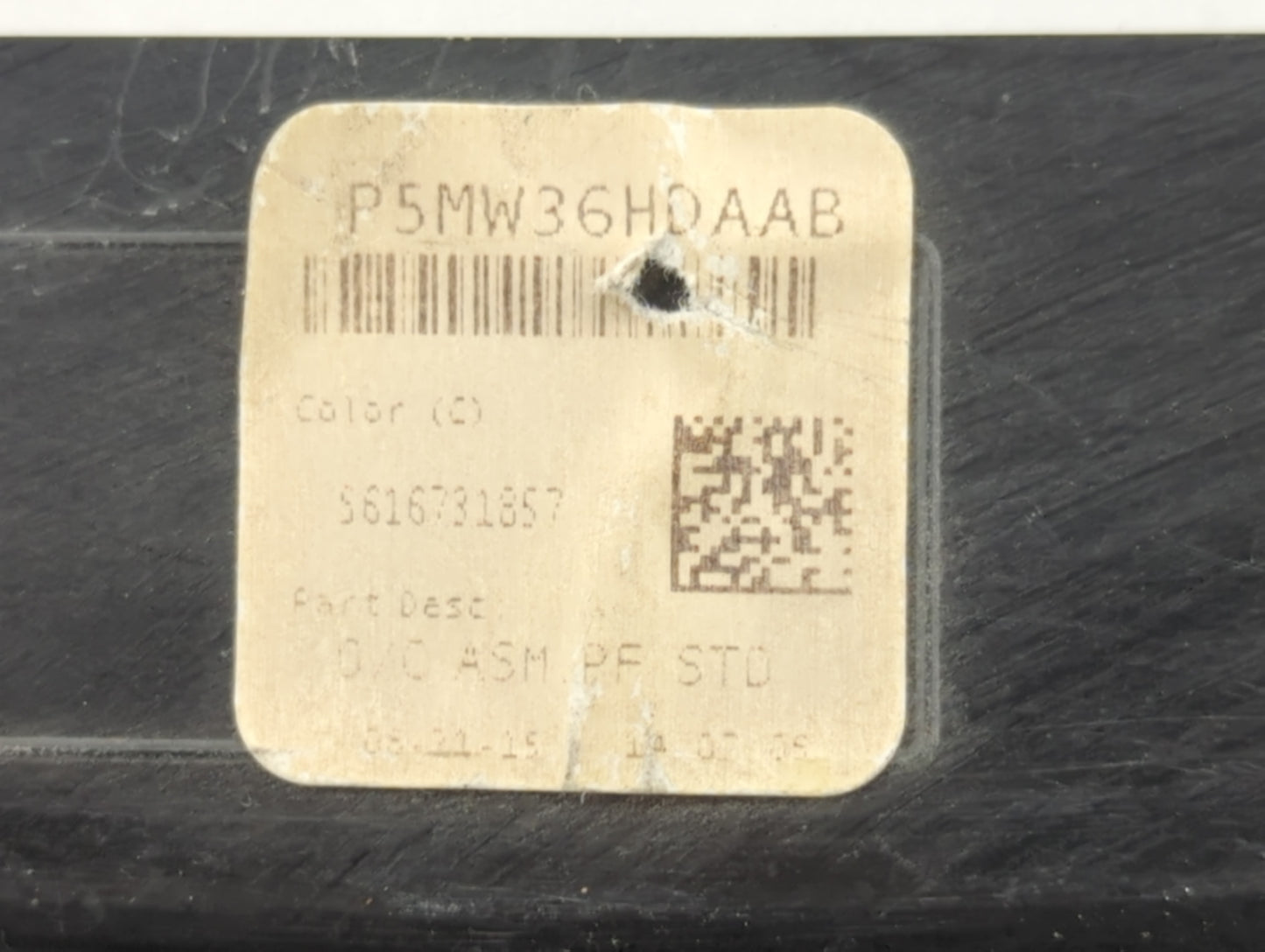 2016-2016 Dodge Dart Overhead Roof Console 1321675 - Oemusedautoparts1.com