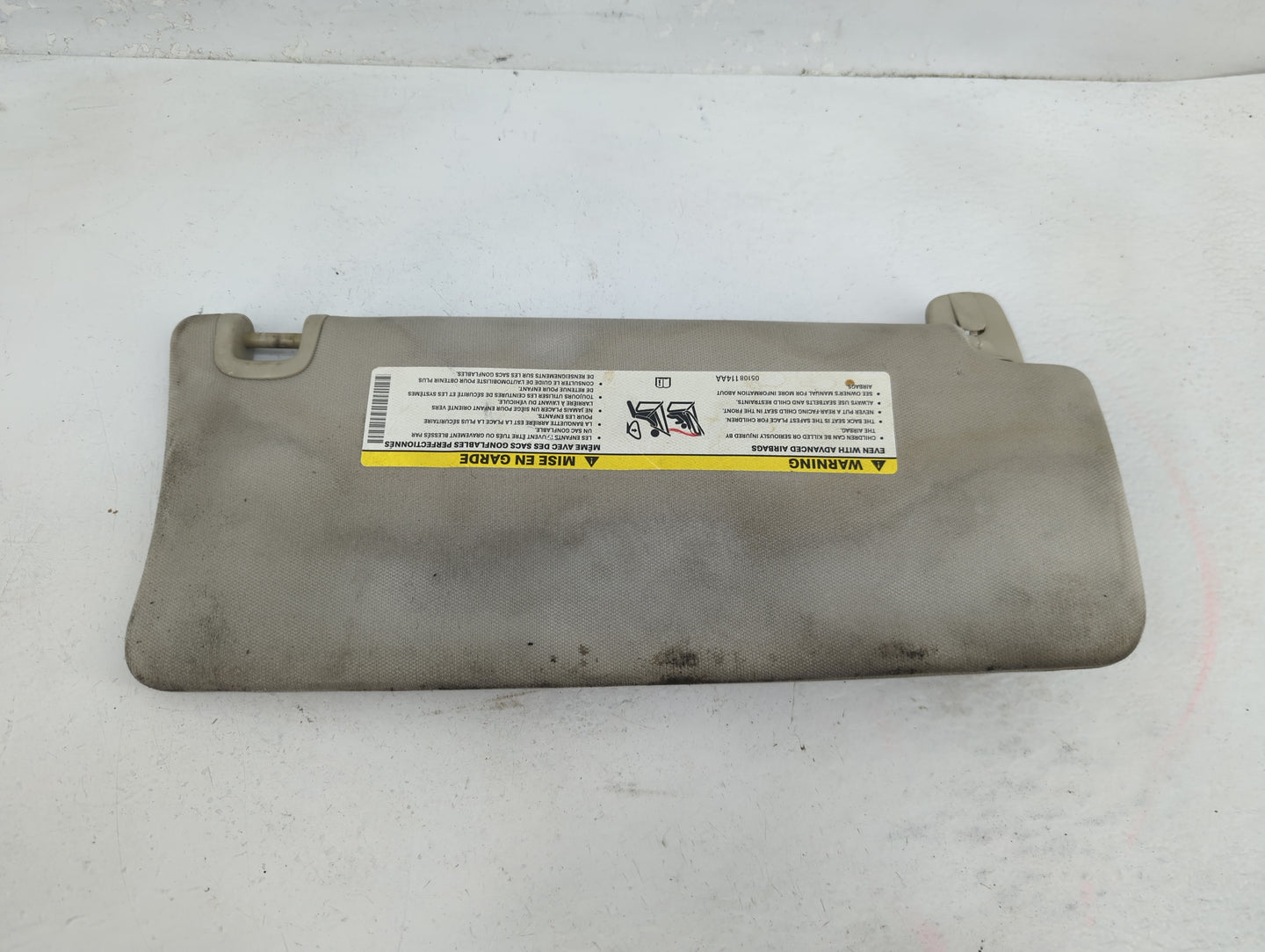 2013-2016 Dodge Dart Sun Visor Shade Replacement Driver Left Mirror Fits Fits 2013 2014 2015 2016 OEM Used Auto Parts - Oemu