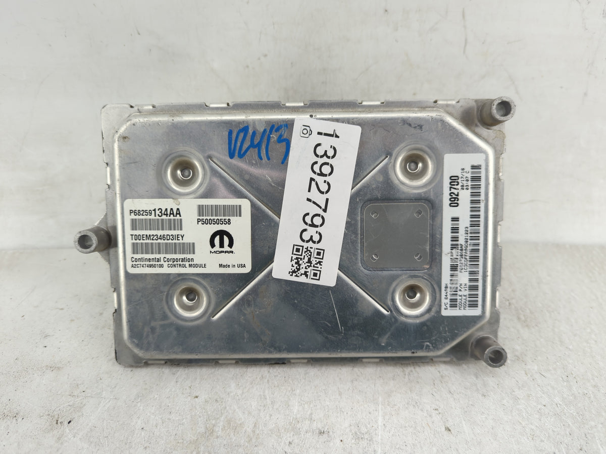 2015-2016 Dodge Dart PCM Engine Control Computer ECU ECM PCU OEM P/N:P68259134AA P68273608AF, P50050558 Fits Fits 2015 2016 