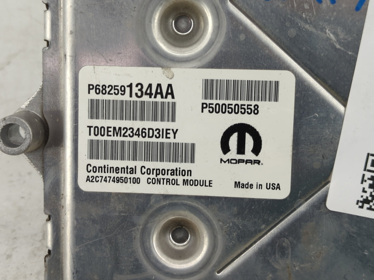 2015-2016 Dodge Dart PCM Engine Control Computer ECU ECM PCU OEM P/N:P68259134AA P68273608AF, P50050558 Fits Fits 2015 2016 