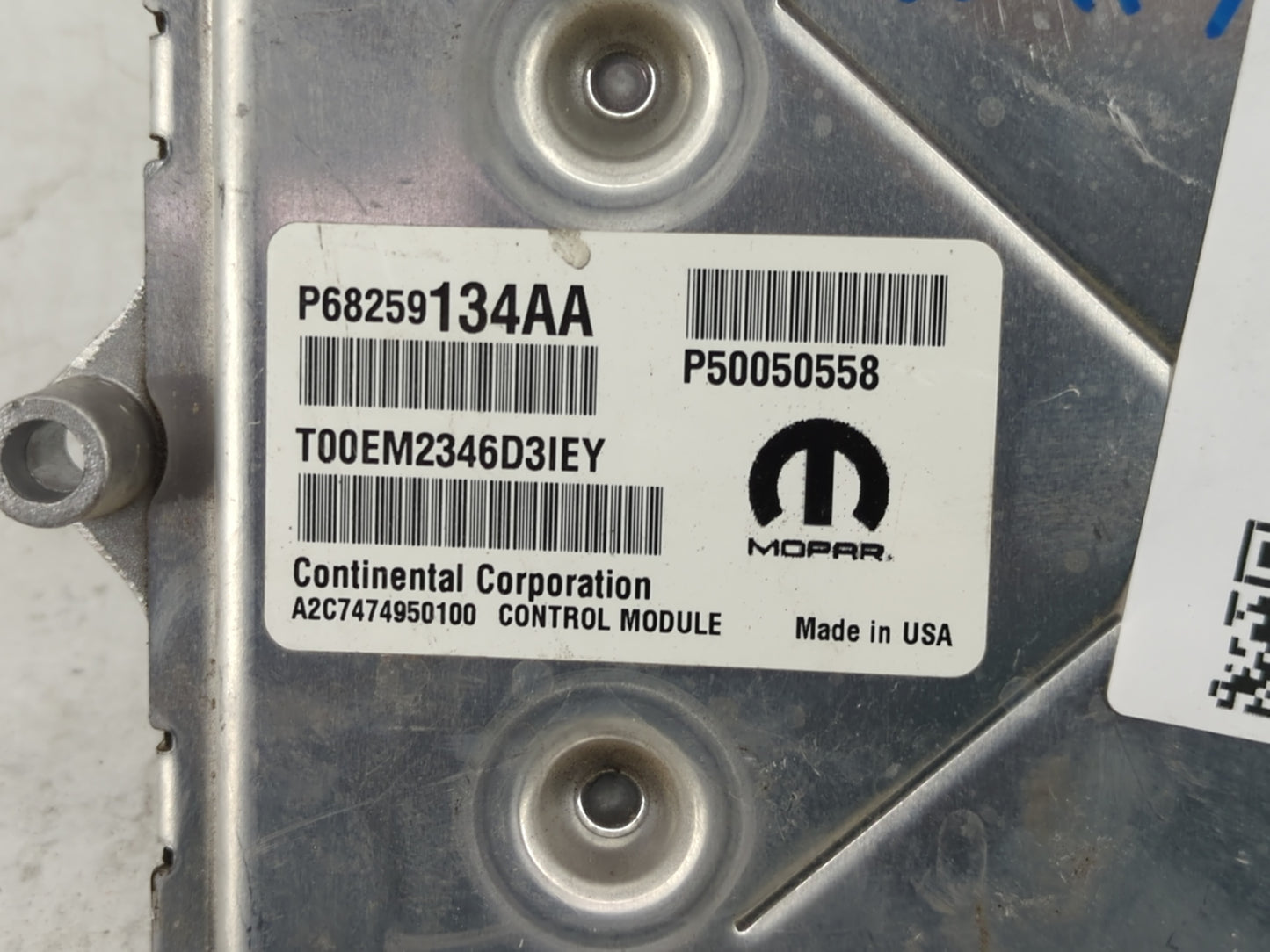 2015-2016 Dodge Dart PCM Engine Control Computer ECU ECM PCU OEM P/N:P68259134AA P68273608AF, P50050558 Fits Fits 2015 2016 