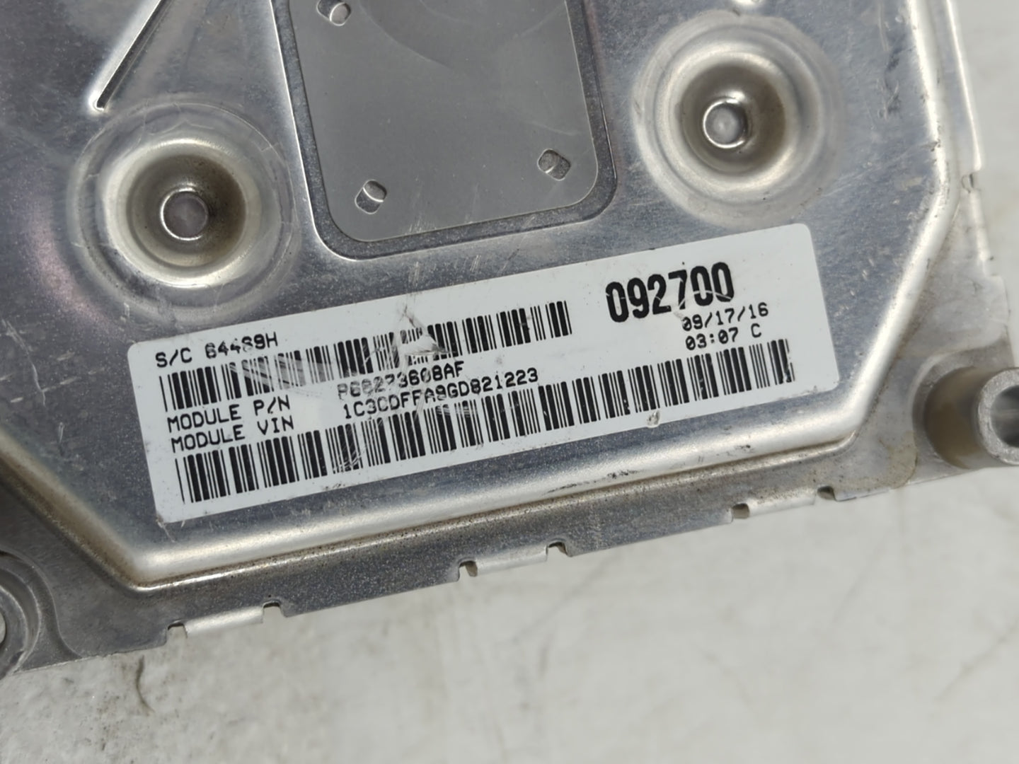 2015-2016 Dodge Dart PCM Engine Control Computer ECU ECM PCU OEM P/N:P68259134AA P68273608AF, P50050558 Fits Fits 2015 2016 