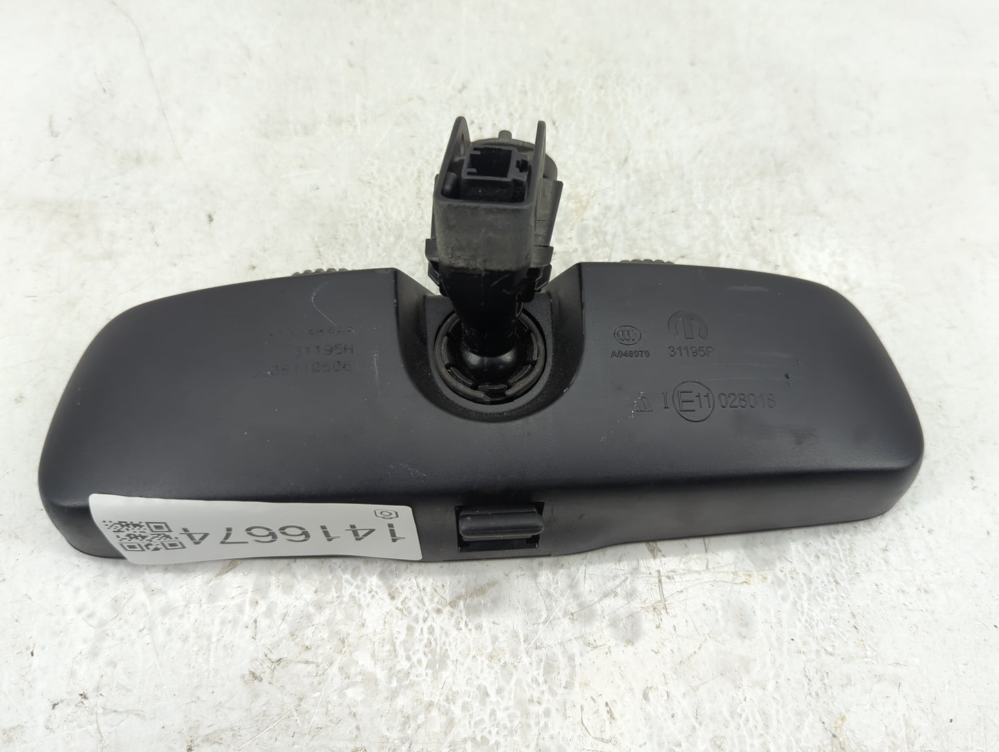 2016 Dodge Dart Interior Rear View Mirror Replacement OEM P/N:A048070 Fits OEM Used Auto Parts - Oemusedautoparts1.com