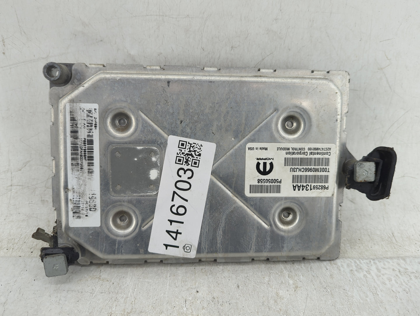 2016 Dodge Dart PCM Engine Control Computer ECU ECM PCU OEM P/N:P68259134AA 4931973 Fits Fits 2006 OEM Used Auto Parts - Oem