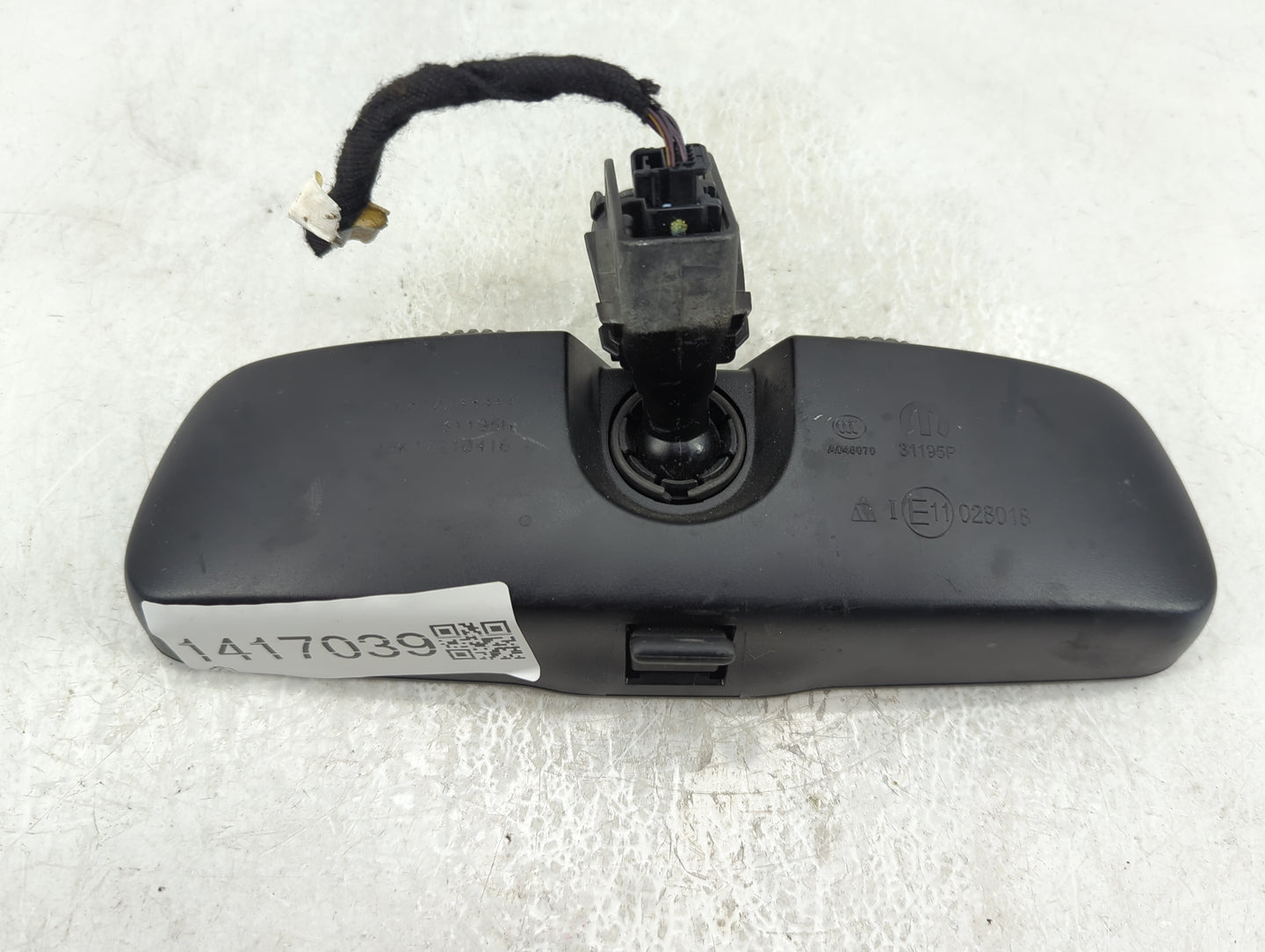 2015-2016 Dodge Dart Interior Rear View Mirror Replacement OEM P/N:A048070 31195P Fits Fits 2011 2012 2013 2014 2015 2016 20