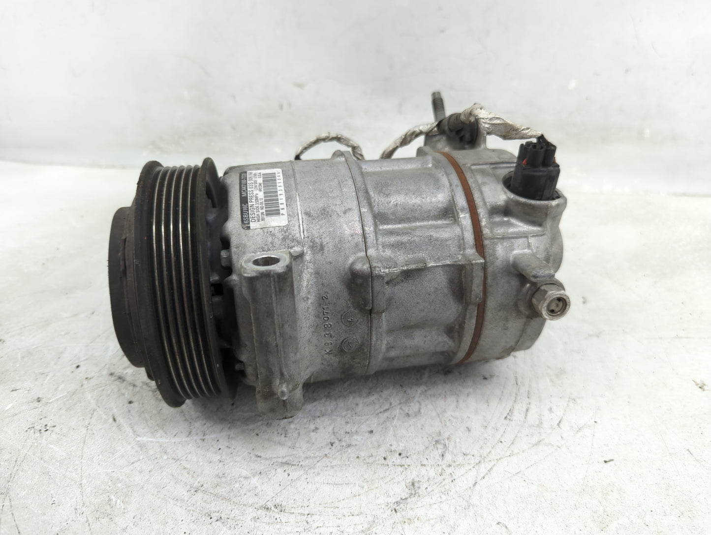 2014-2016 Dodge Dart Air Conditioning A/c Ac Compressor Oem - Oemusedautoparts1.com