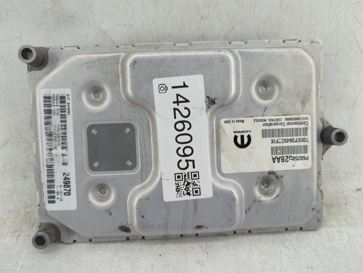 2015-2016 Dodge Dart PCM Engine Control Computer ECU ECM PCU OEM P/N:P68258528AA T00EP36459C7FIX, A2C53358551 Fits Fits 2015