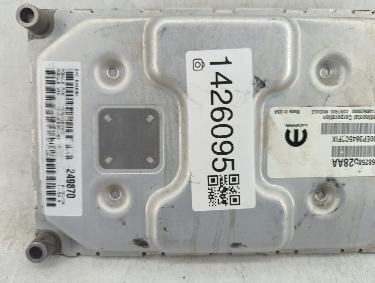 2015-2016 Dodge Dart PCM Engine Control Computer ECU ECM PCU OEM P/N:P68258528AA T00EP36459C7FIX, A2C53358551 Fits Fits 2015