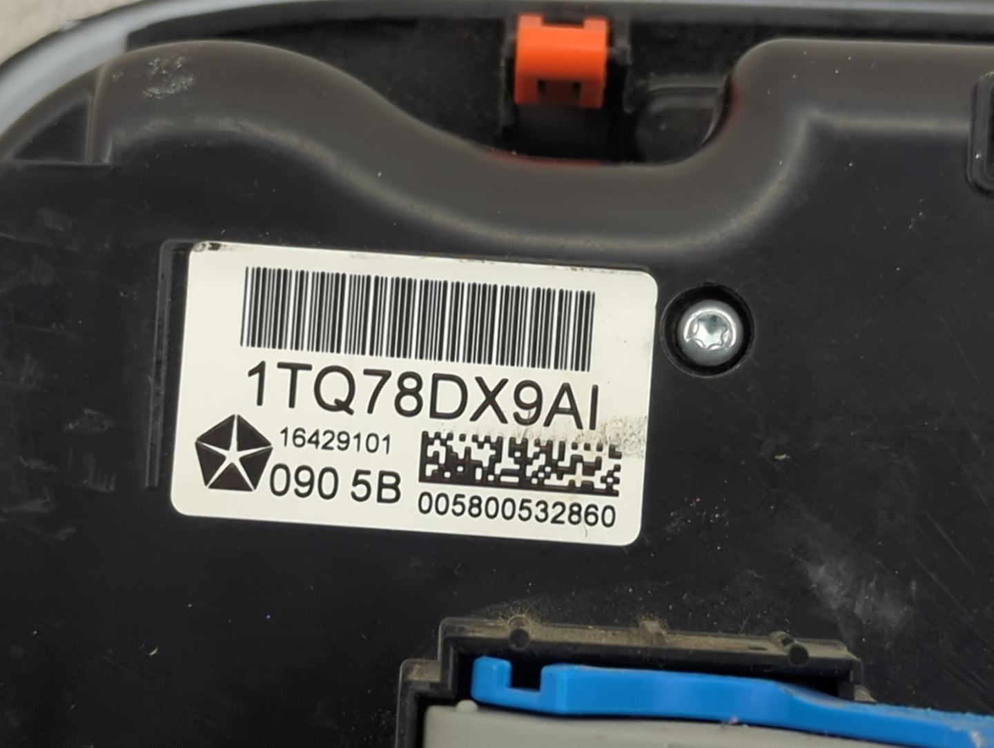 2013-2016 Dodge Dart Climate Control Module Temperature AC/Heater Replacement P/N:1TQ78DX9AI 16429101 Fits OEM Used Auto Par