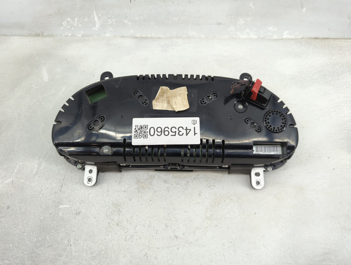 2016 Dodge Dart Instrument Cluster Speedometer Gauges P/N:554016247003 Miles: Fits OEM Used Auto Parts - Oemusedautoparts1.c