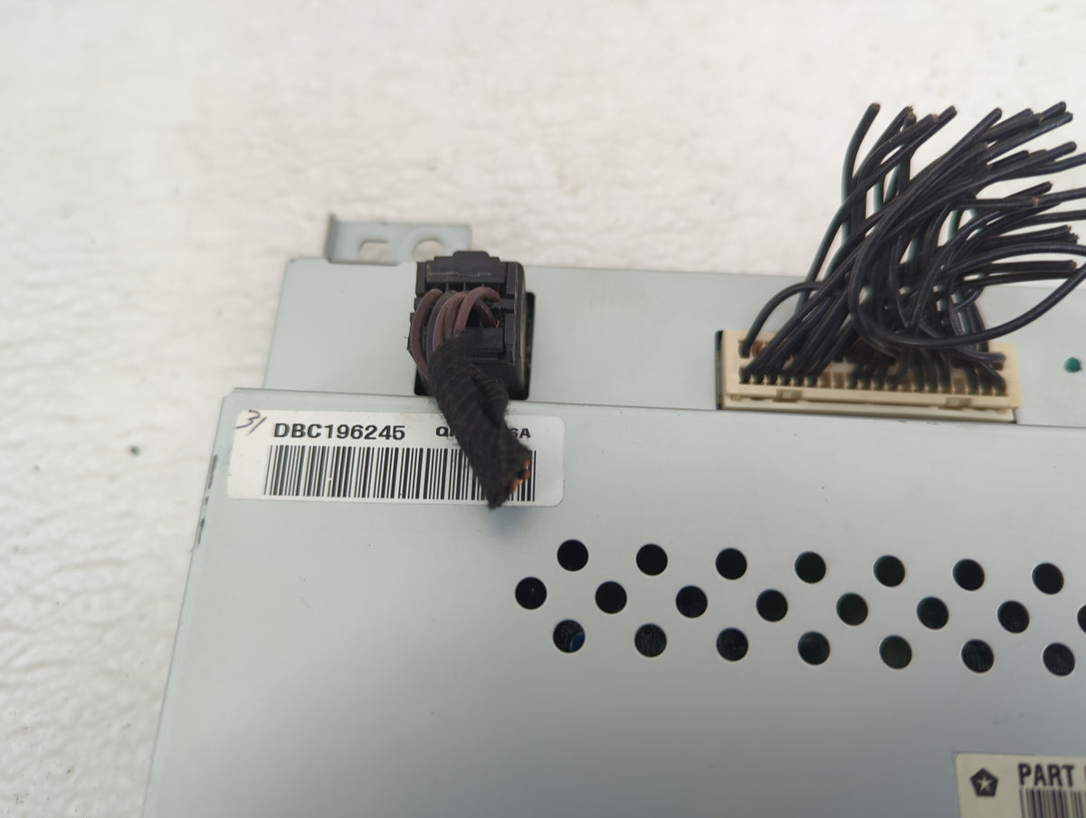 2013-2016 Dodge Dart Information Radio Display Screen 1436929 - Oemusedautoparts1.com
