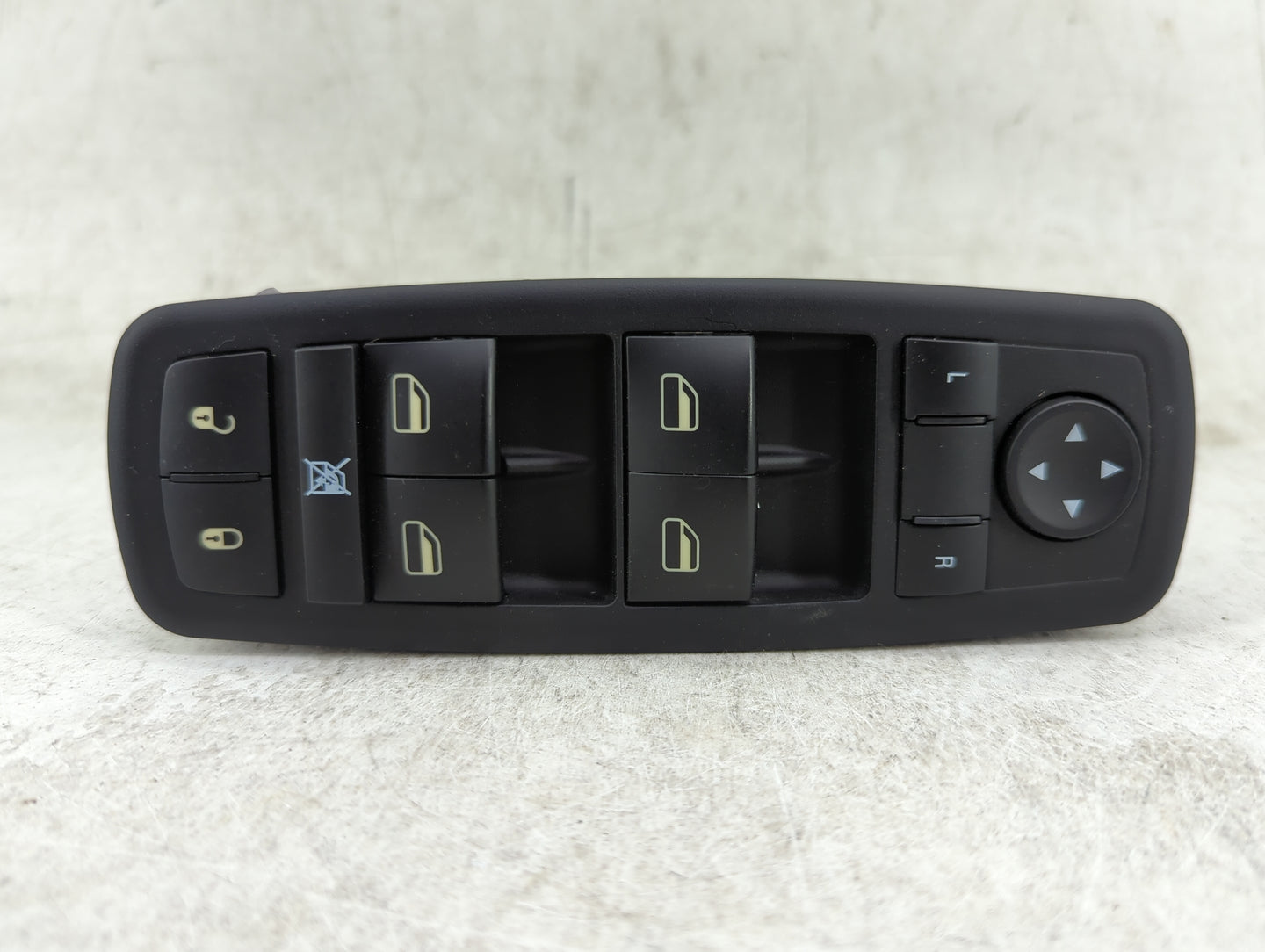 2016 Dodge Dart Master Power Window Switch Replacement Driver Side Left Fits OEM Used Auto Parts - Oemusedautoparts1.com