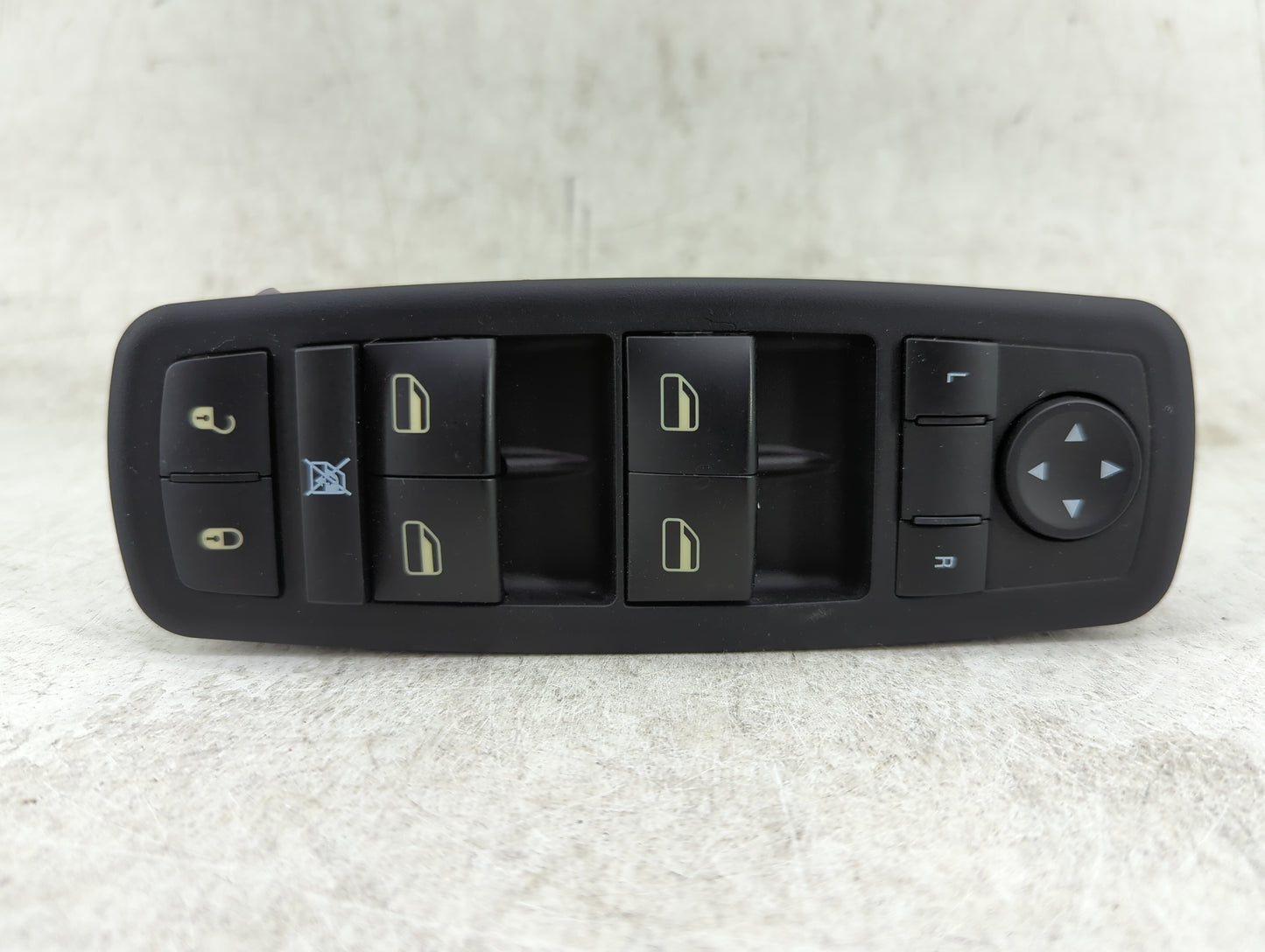 2016 Dodge Dart Master Power Window Switch Replacement Driver Side Left Fits OEM Used Auto Parts - Oemusedautoparts1.com
