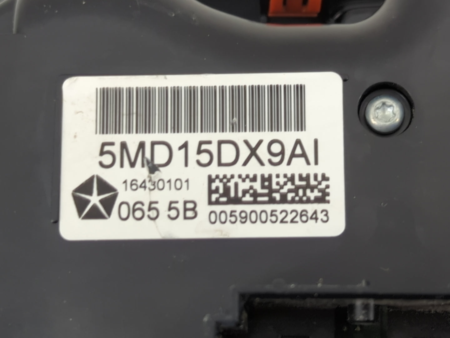 2013-2016 Dodge Dart Climate Control Module Temperature AC/Heater Replacement P/N:5MD15DX9AI Fits Fits 2013 2014 2015 2016 O