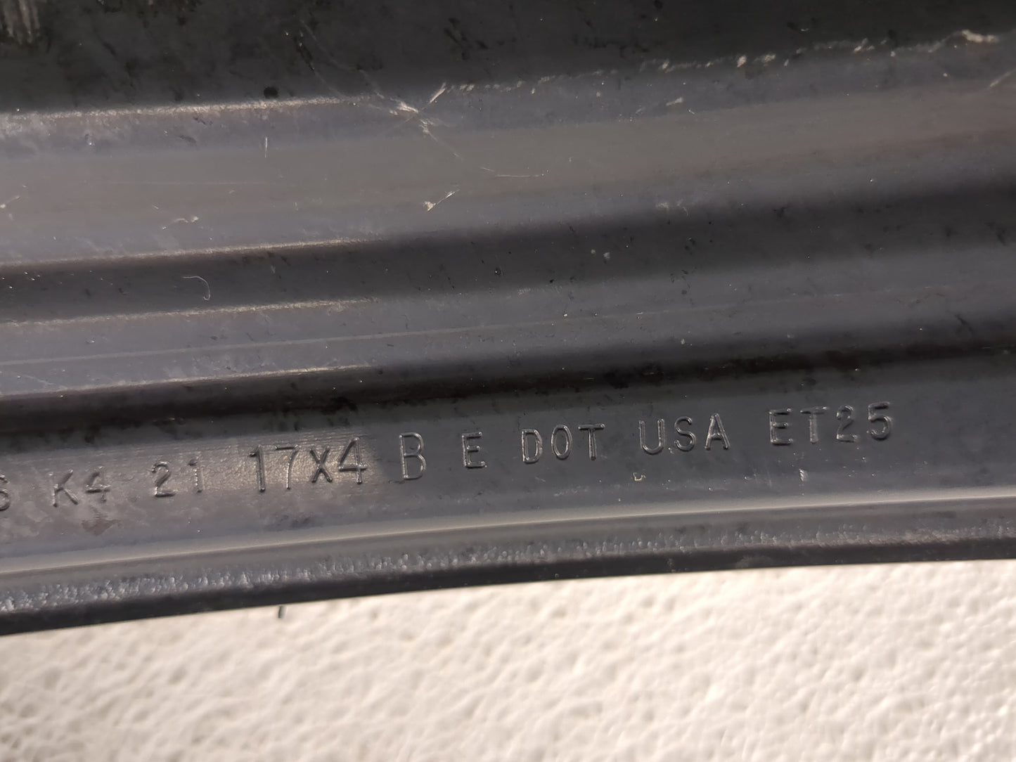 2013-2016 Dodge Dart Spare Donut Tire Wheel Rim Oem 1455282 - Oemusedautoparts1.com