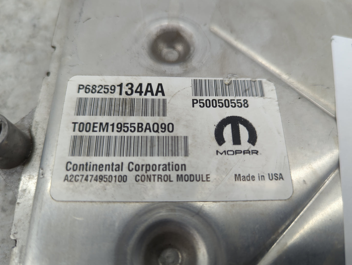 2015-2016 Dodge Dart PCM Engine Control Computer ECU ECM PCU OEM P/N:P68259134AA P50050558, T00EM1955BAQ90 Fits Fits 2015 20