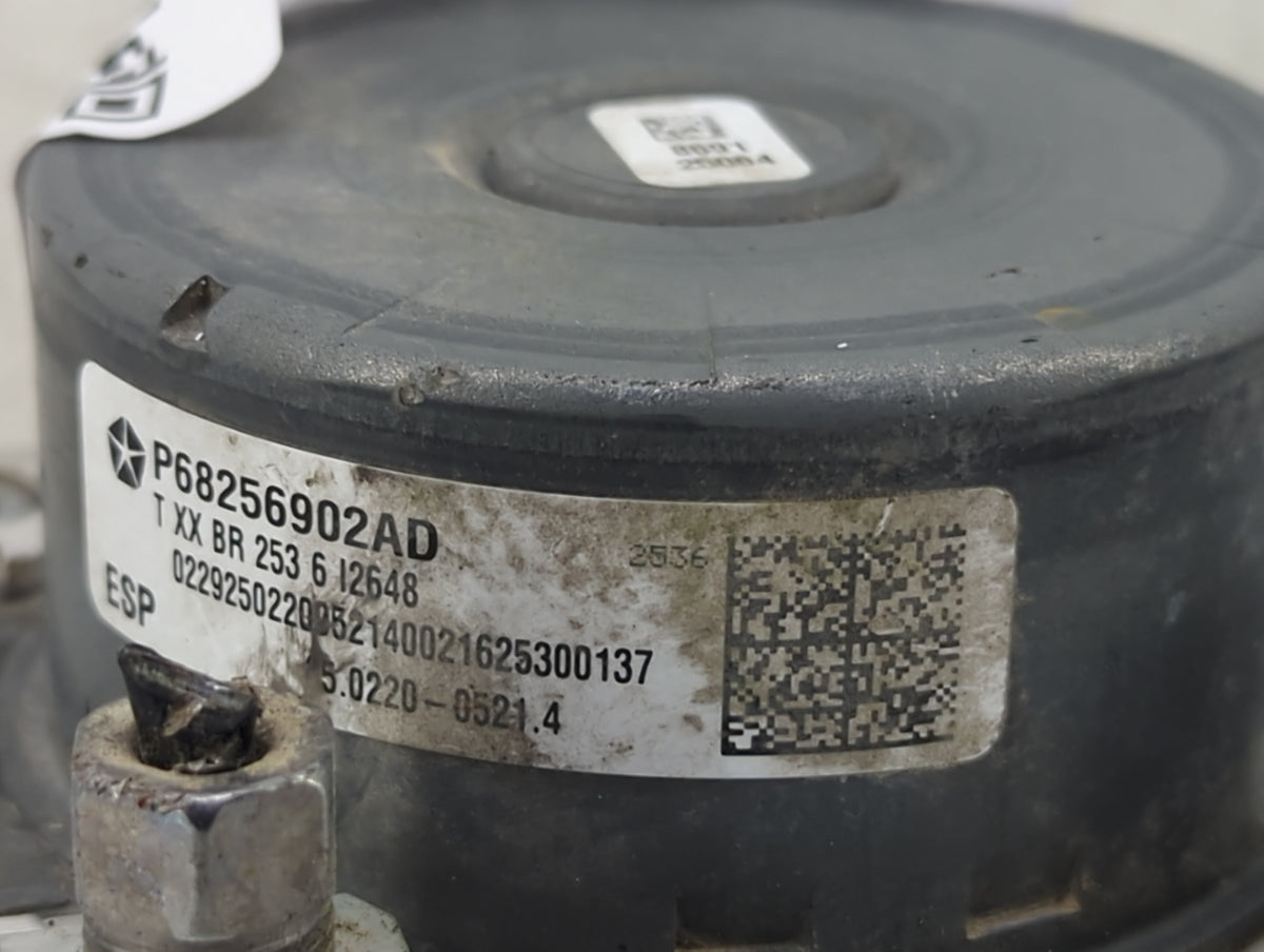 2014-2016 Dodge Dart Anti-Lock Brake ABS Pump Module Actuator OEM P/N:P68256902AD Fits Fits 2014 2015 2016 OEM Used Auto Par