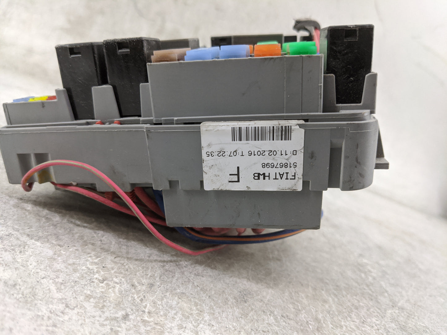 2015-2016 Dodge Dart Fusebox Fuse Box Panel Relay Module P/N:51867698 Fits Fits 2015 2016 OEM Used Auto Parts - Oemusedautop