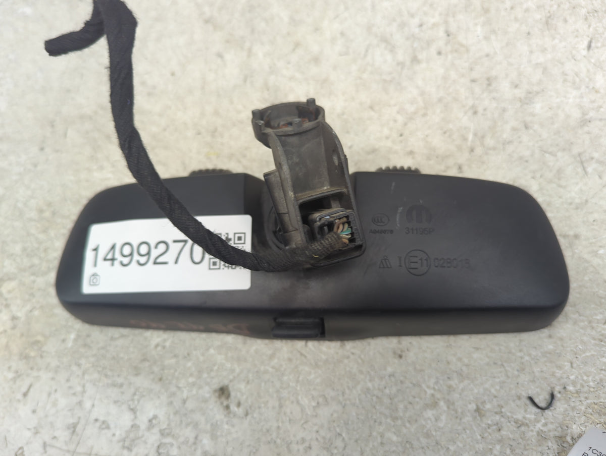 2016 Dodge Dart Interior Rear View Mirror Replacement OEM P/N:E11 028018 Fits OEM Used Auto Parts - Oemusedautoparts1.com