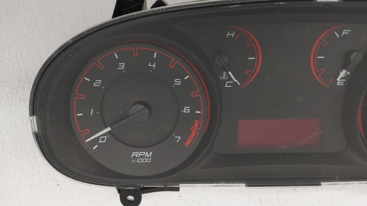 2016 Dodge Dart Instrument Cluster Speedometer Gauges P/N:68270648AC 68270648AB Fits OEM Used Auto Parts - Oemusedautoparts1