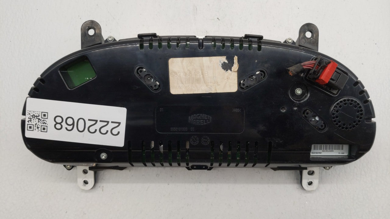 2016 Dodge Dart Instrument Cluster Speedometer Gauges P/N:68270648AC 68270648AB Fits OEM Used Auto Parts - Oemusedautoparts1