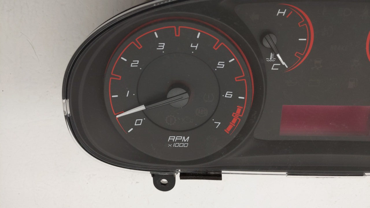 2016 Dodge Dart Instrument Cluster Speedometer Gauges P/N:68270648AC 68270648AB Fits OEM Used Auto Parts - Oemusedautoparts1